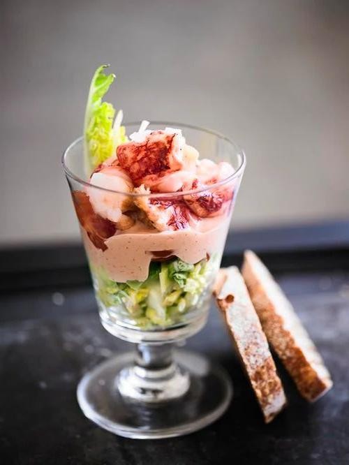 Lobster Cocktail with Spicy Sauce