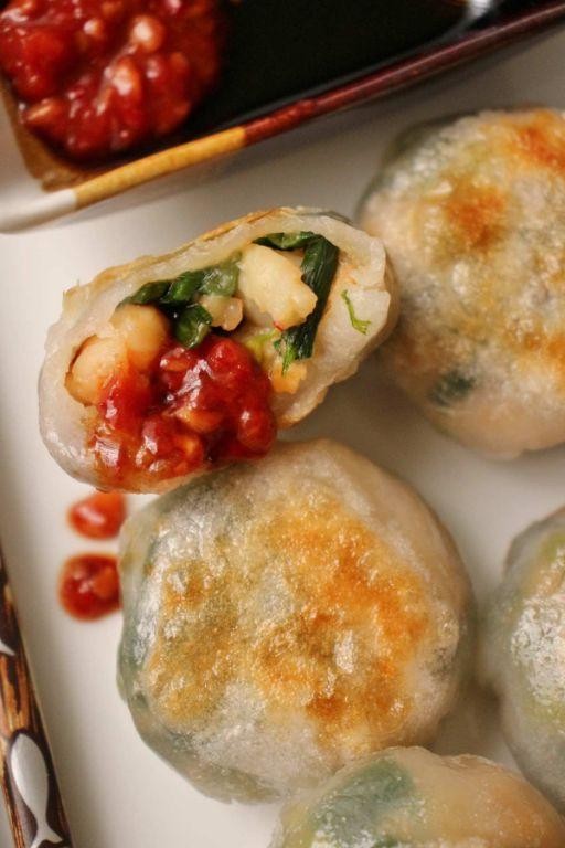 Lobster and Chive Fried Dumplings