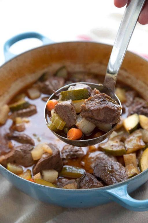 Low-Carb Dutch Oven Beef Stew