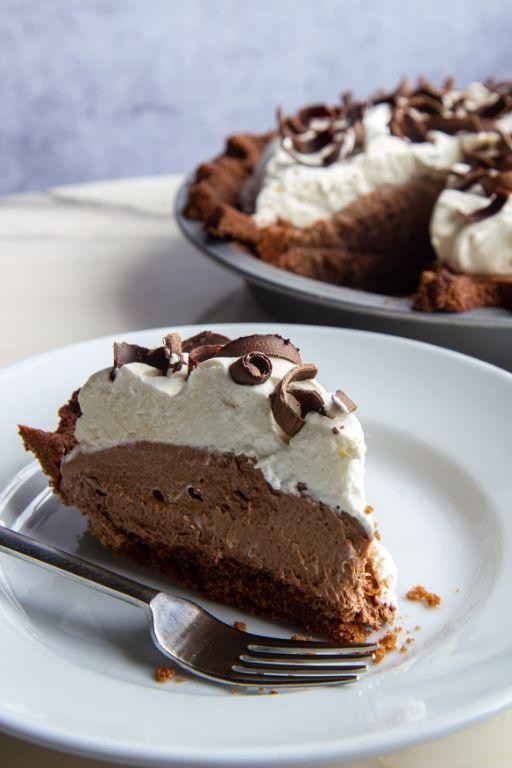 Low-Carb French Silk Pie