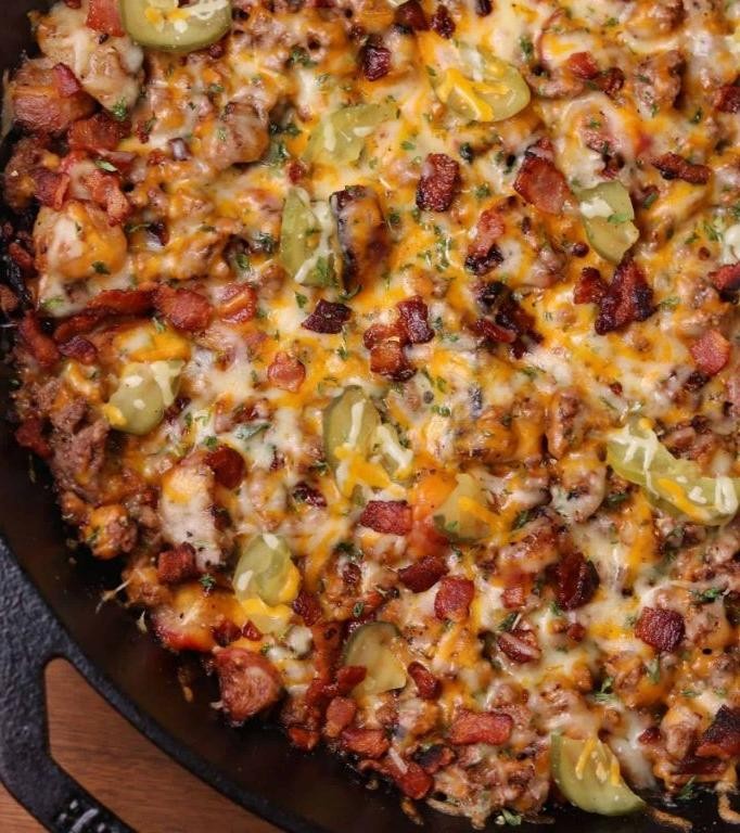 Low-Carb Hamburger Skillet