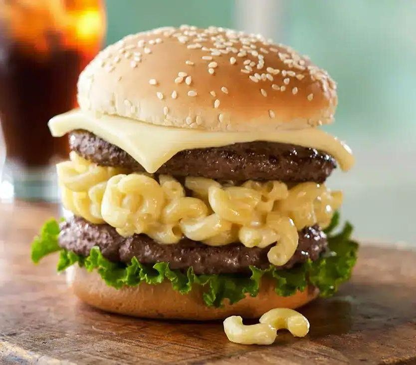 Mac and Cheese Burger