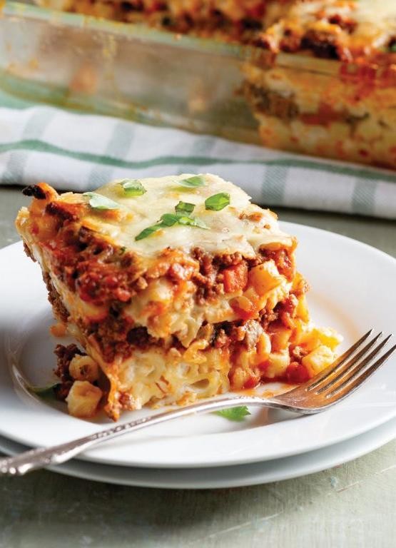 Mac and Cheese Lasagna