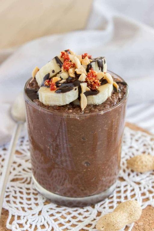 Maca Powder Chia Pudding