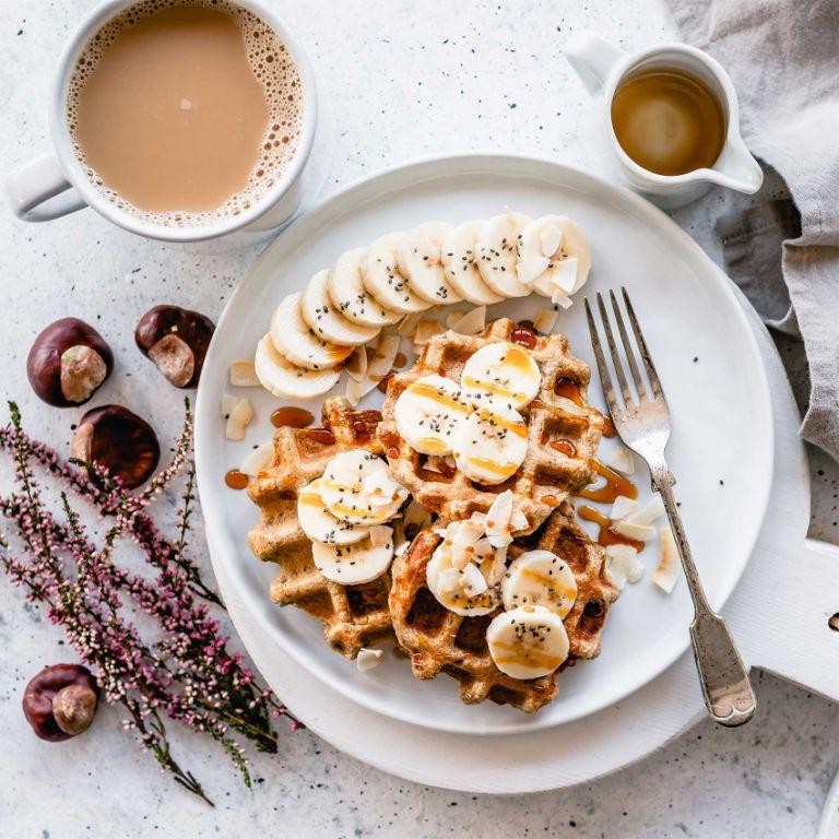 Maca Powder Waffles