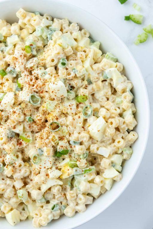 Macaroni Salad with Mayonnaise