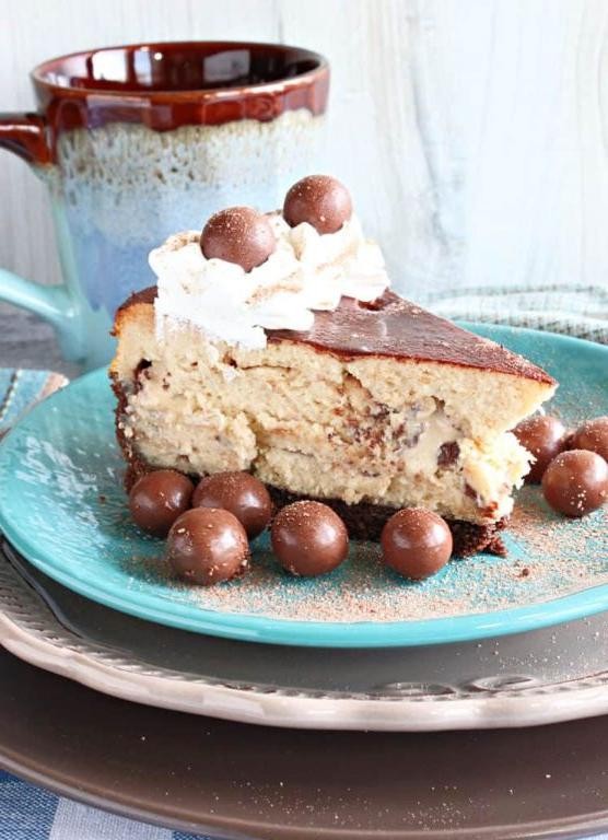 Malted Milk Cheesecake