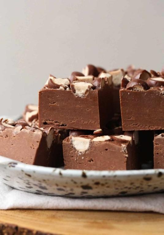 Malted Milk Fudge
