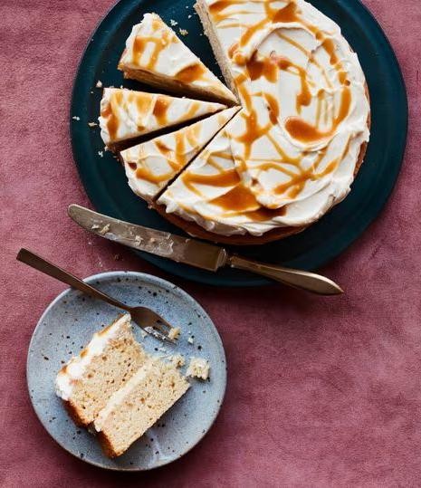 Malted Milk Layer Cake