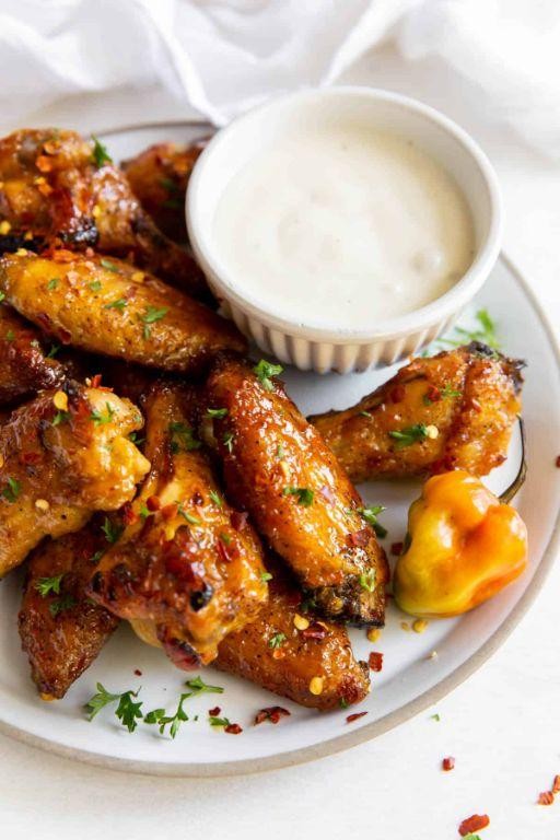Mango Habanero Hot Wings