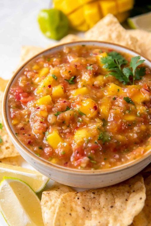 Mango Habanero Salsa