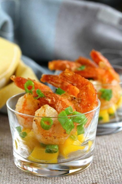 Mango Habanero Shrimp Cocktail