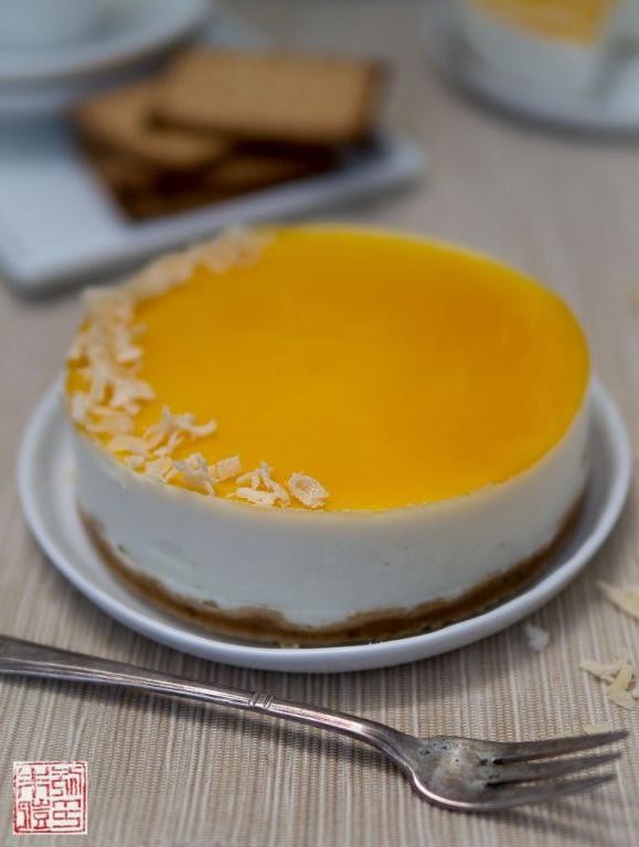 Mango Yogurt Cheesecake