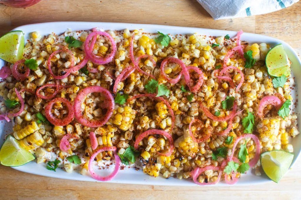 Mango and Corn Salad with Lime and Chili
