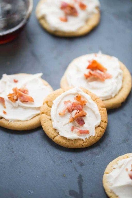 Maple Bacon Cookies in a Jar