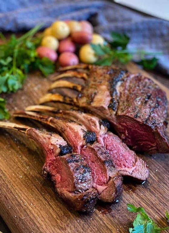 Maple Dijon Lamb Loin Chops