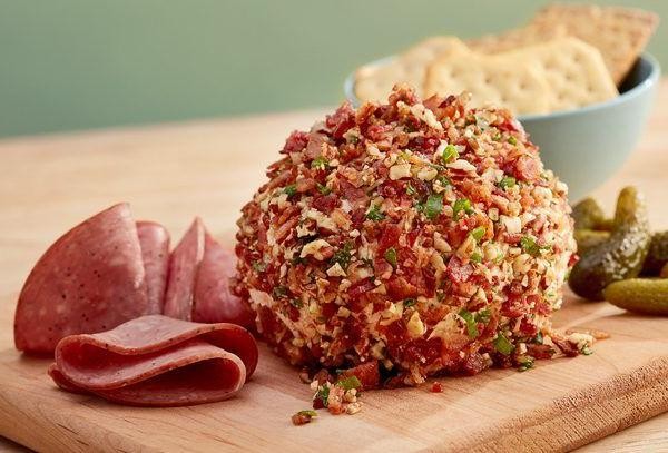 Maple Glazed Bacon Cheese Balls