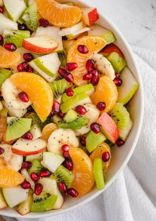 Maple Lemon Vinaigrette for Fruit Salads