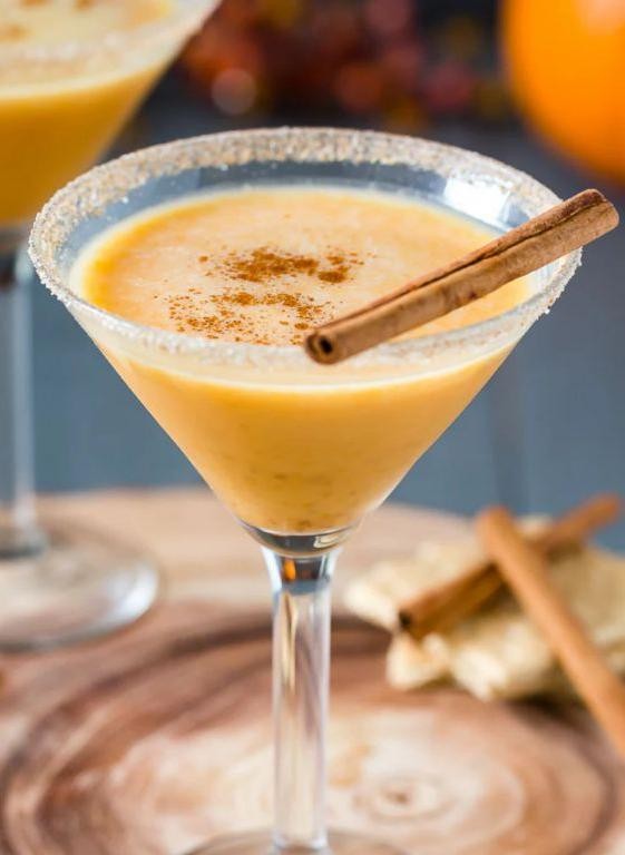 Maple Pumpkin Pie Martini
