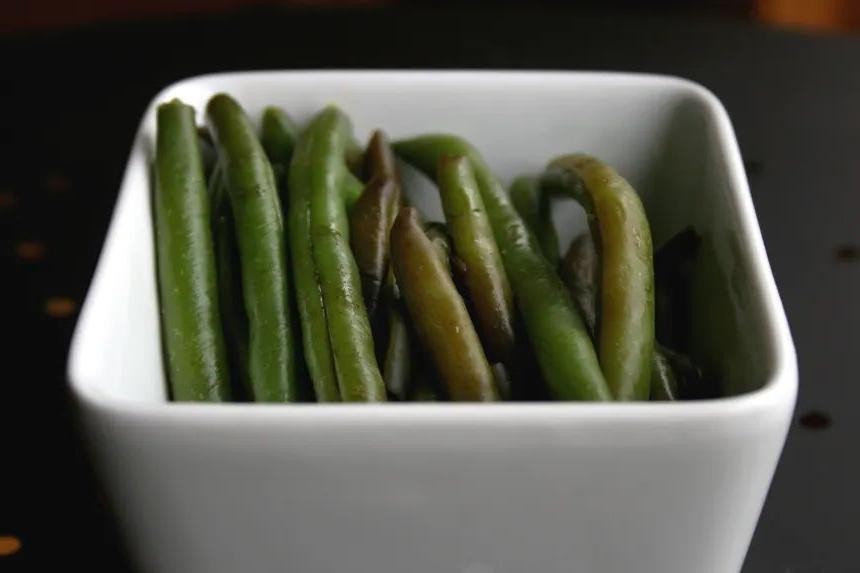 Maple Syrup Glazed Dilly Beans
