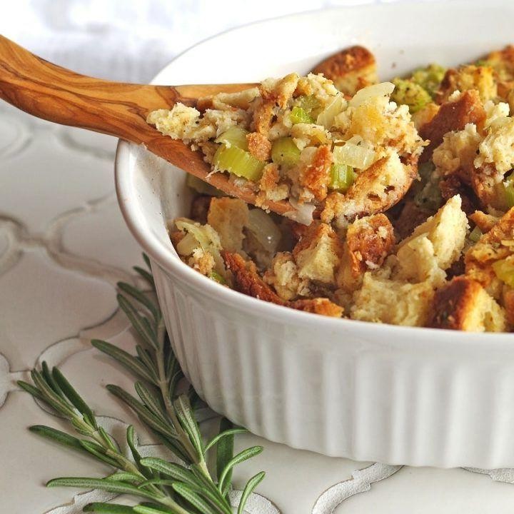 Maple Syrup Glazed Gluten Free Stuffing