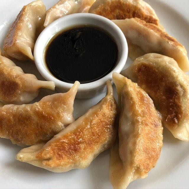 Mapo Tofu Fried Dumplings