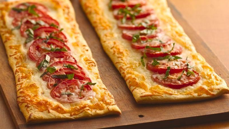 Margherita Crescent Roll Pizza