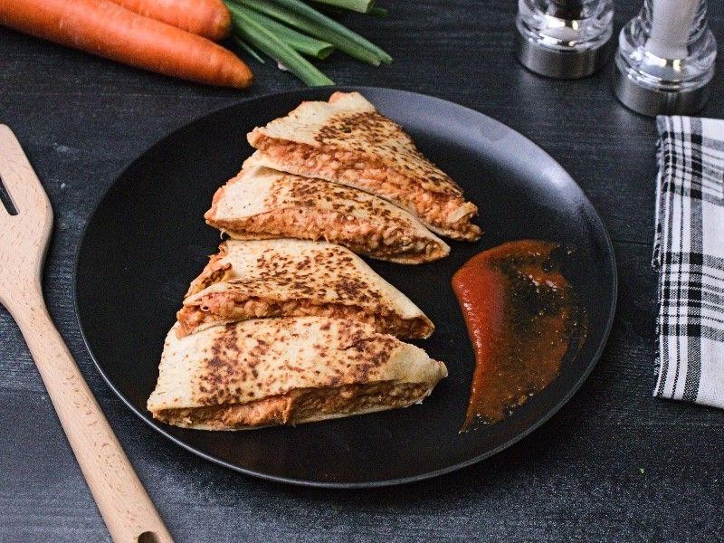 Marinara Chicken Quesadillas