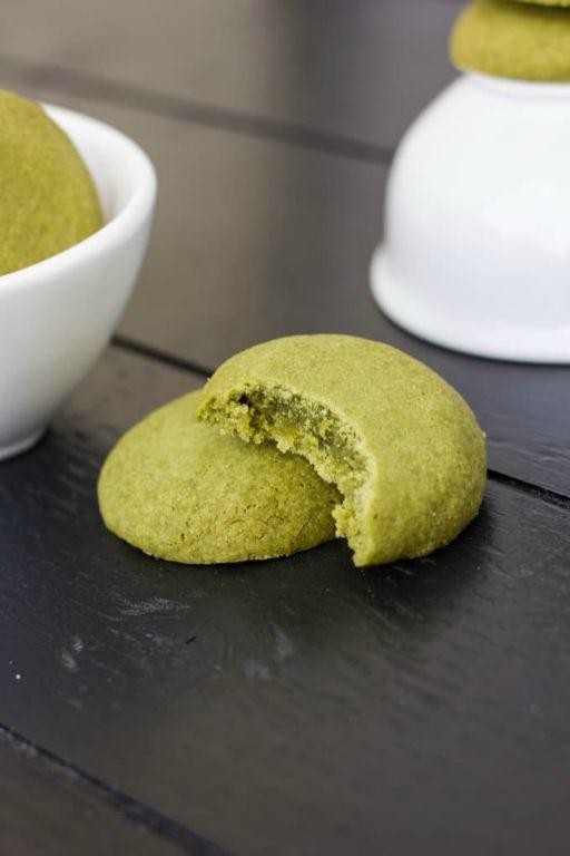 Matcha Green Tea Panera Shortbread Cookie