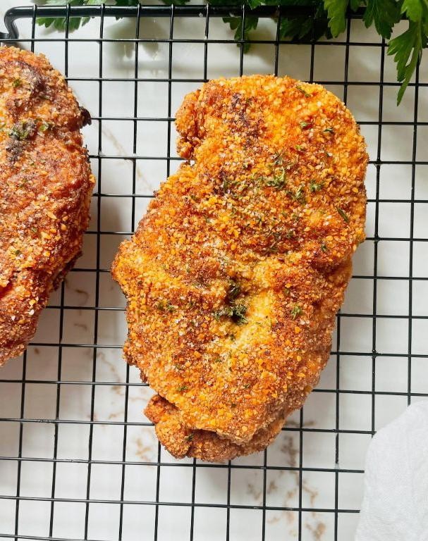 Matzah Crusted Chicken