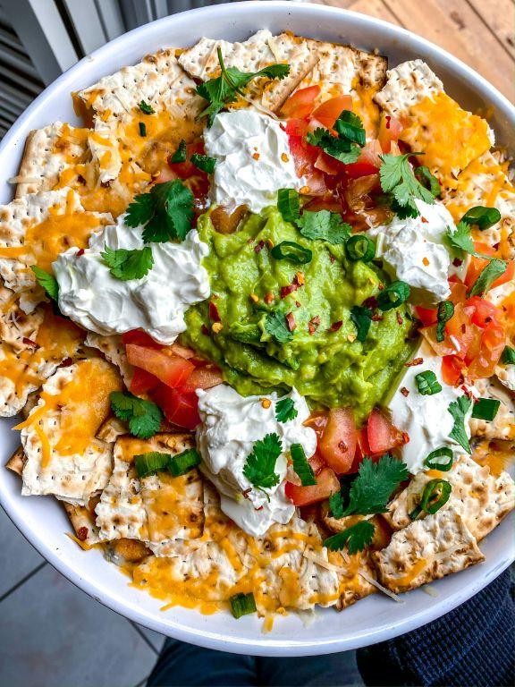 Matzah Nachos