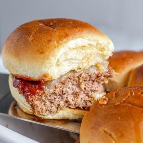 Meatloaf Sliders with Mini Brioche Buns