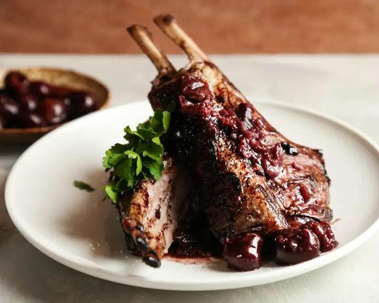 Merlot Glazed Lamb Chops