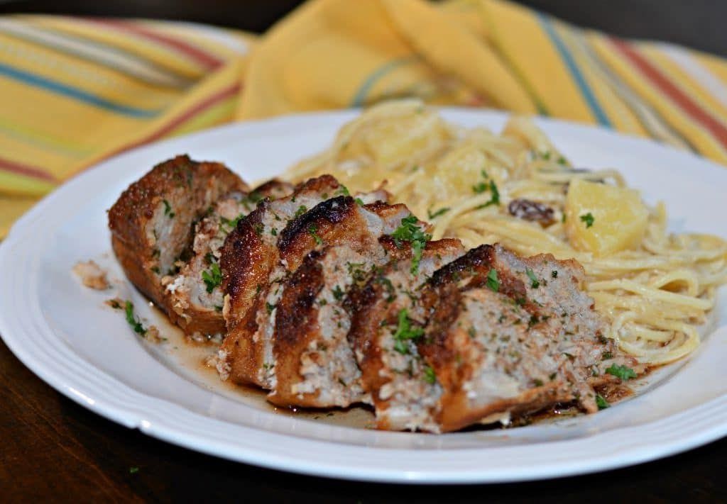 Mexican Pork Loin with Chipotle Cream Sauce