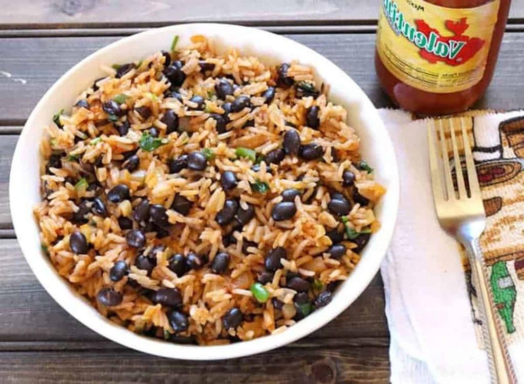 Mexican Rice a Roni with Black Beans