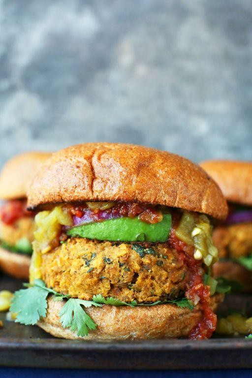 Mexican Spiced Veggie Burger