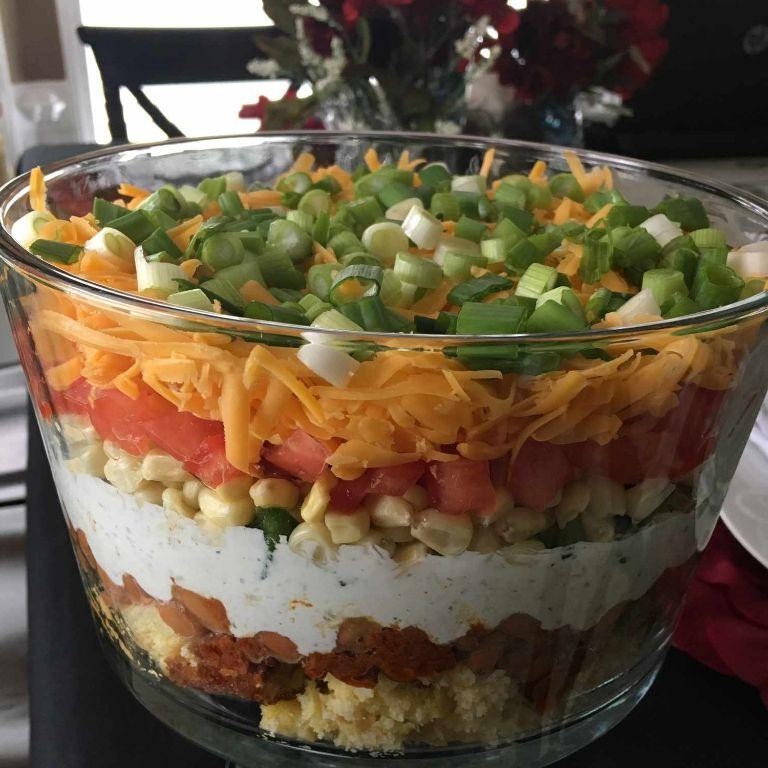 Mexican Street Cornbread Salad