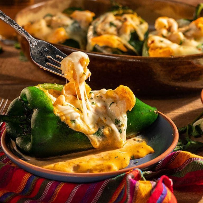 Mexican Style Stuffed Shrimp with Chipotle Sauce
