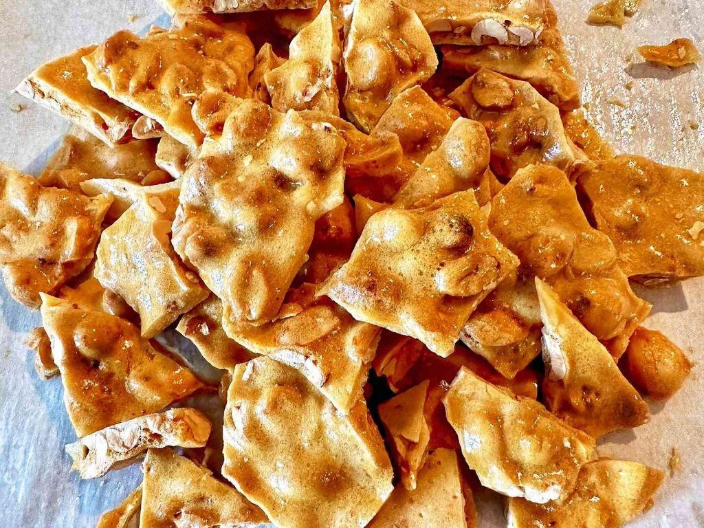 Microwave Peanut Brittle