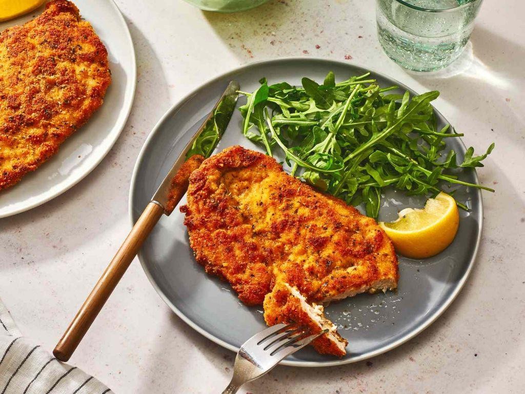 Milanesa with a Twist of Orange Zest