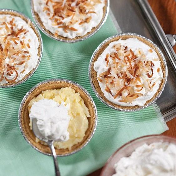 Mini Coconut Cream Pies