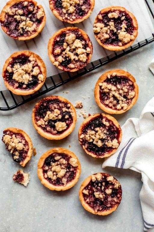 Mini Graham Cracker Crust Cherry Pies