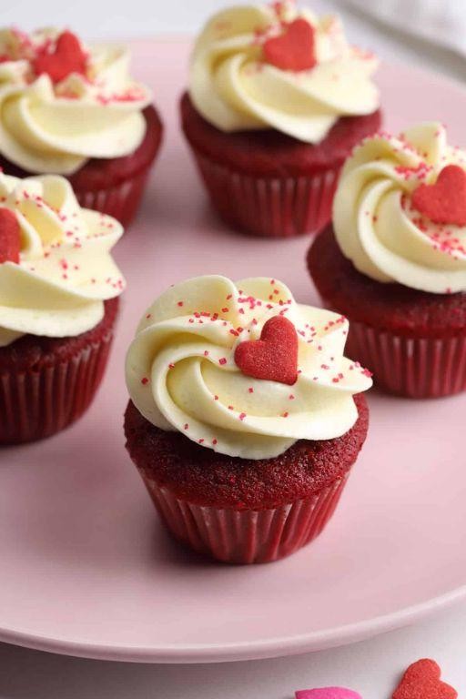 Miniature Red Velvet Cupcakes