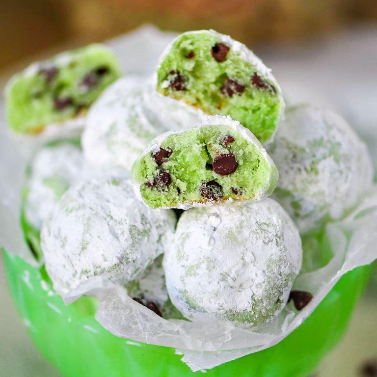 Mint Chocolate Chip Balls