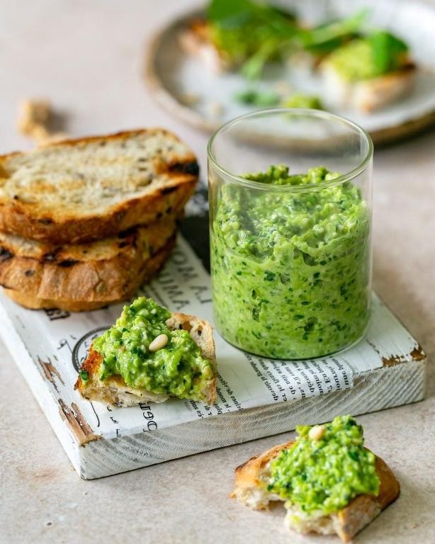 Mint and Pea Pesto
