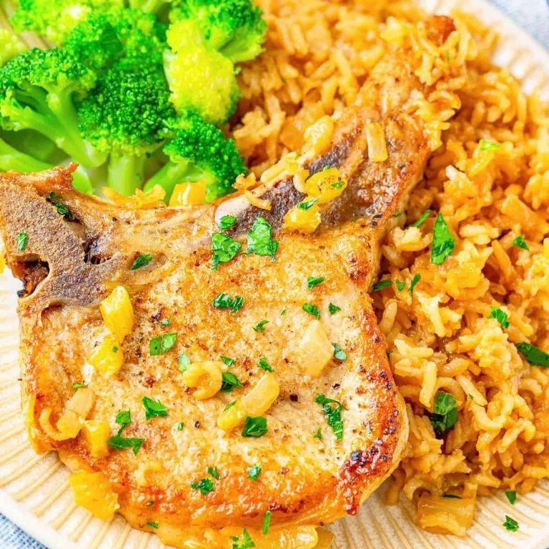 Minute Rice and Pork Chops