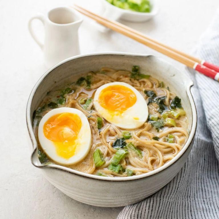 Miso Millet and Brown Rice Ramen Soup