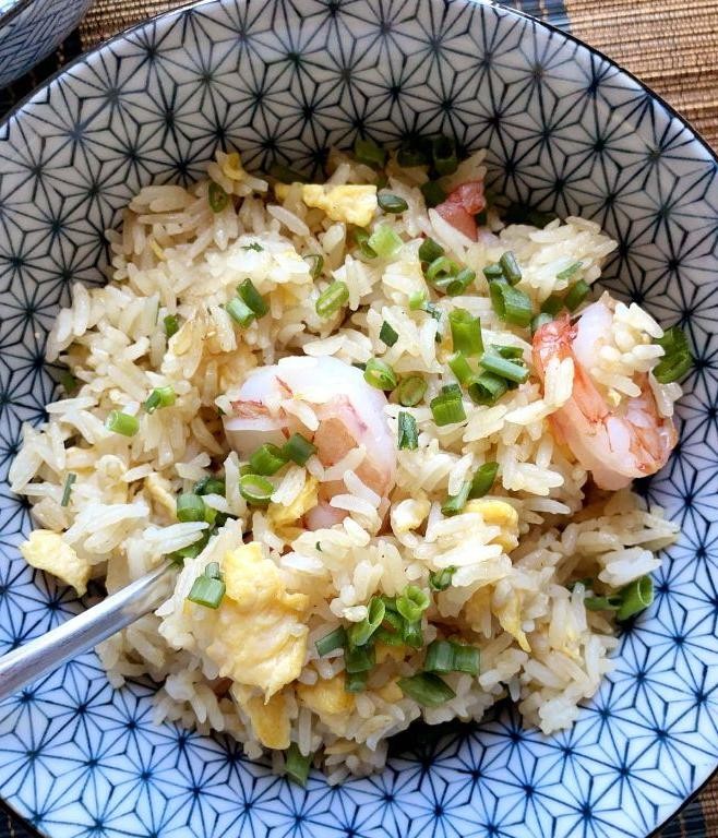 Miso Shrimp Fried Rice