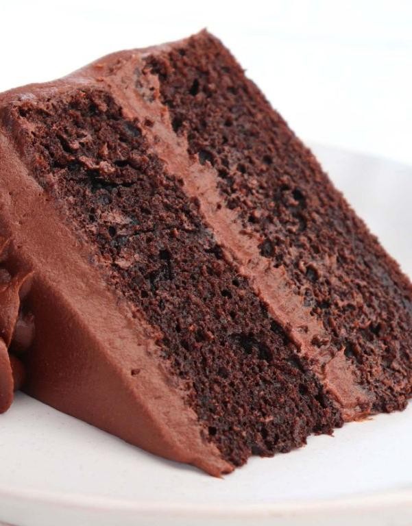 Moist Egg-Free Chocolate Cake