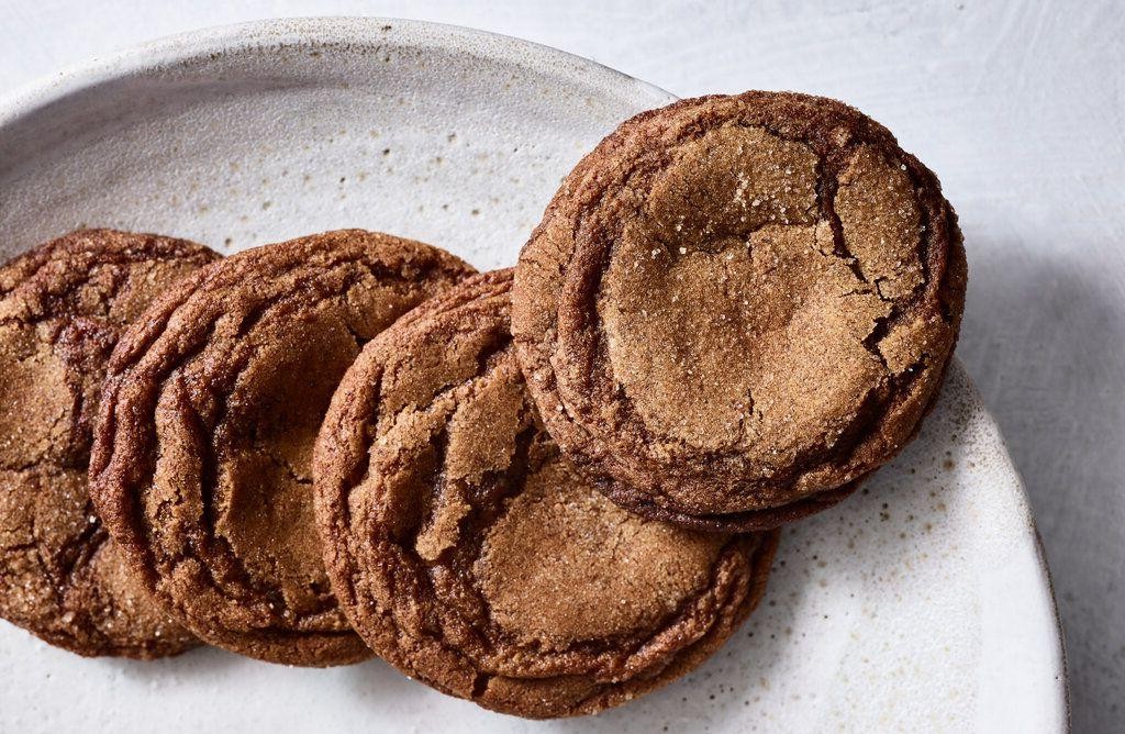 Molasses Gingerbread Cookies